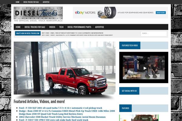 MH Newsdesk theme site design template sample