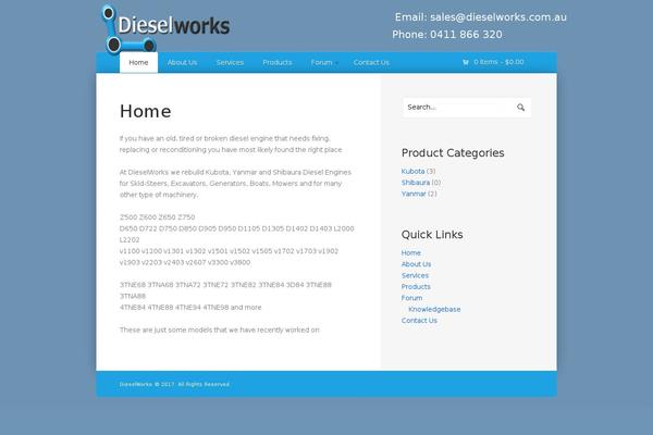 Wootique theme site design template sample