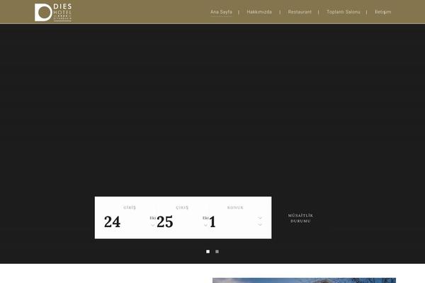 HotelBooking theme site design template sample