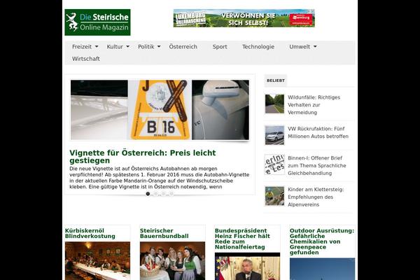 diesteirische.at site used Initiator