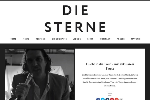 Promenade theme site design template sample