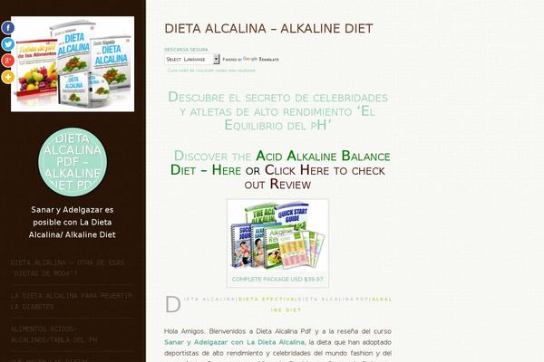 Stitch theme site design template sample
