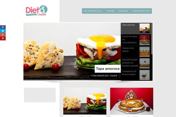 CookingPress theme site design template sample
