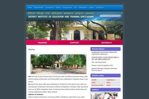 Jovan theme site design template sample