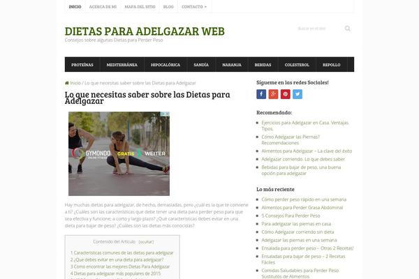 Splash theme site design template sample