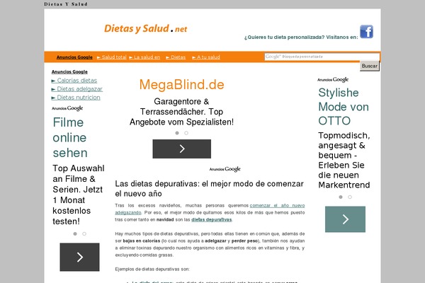 ColdBlue theme site design template sample