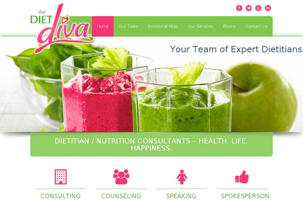 Tisson theme site design template sample