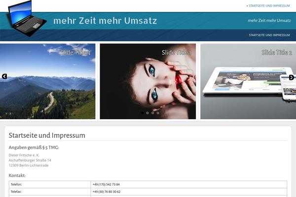 SG Window theme site design template sample