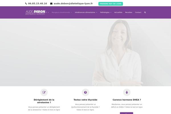 Total theme site design template sample