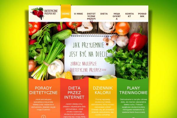 Agriculture theme site design template sample