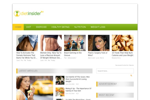Megamag theme site design template sample