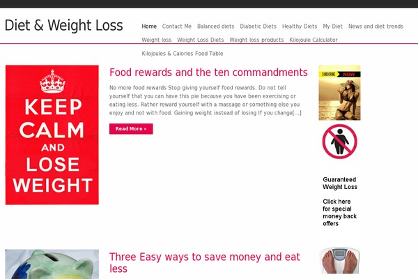 dietmy.com site used Webe46