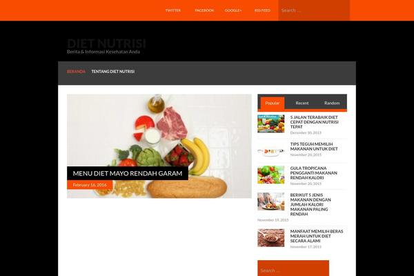 Kent theme site design template sample