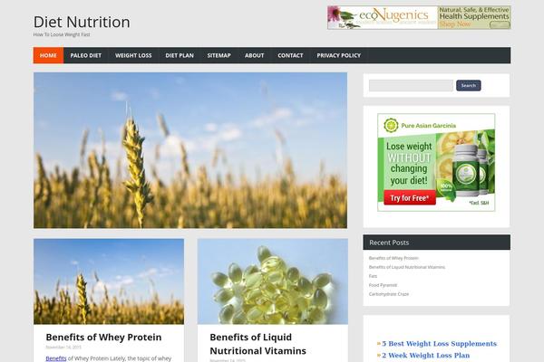 Combomag theme site design template sample