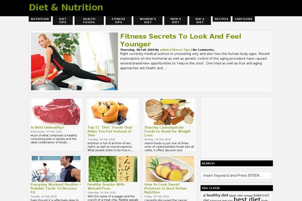 dietnutritionadvisor.com site used Imagzine