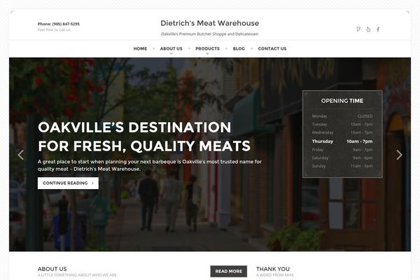 dietrichs.ca site used Restaurant PT