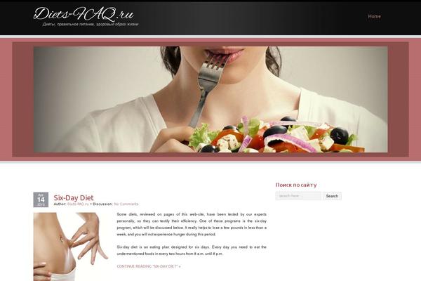 Encounters Lite theme site design template sample