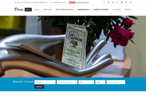 Myuniversity theme site design template sample