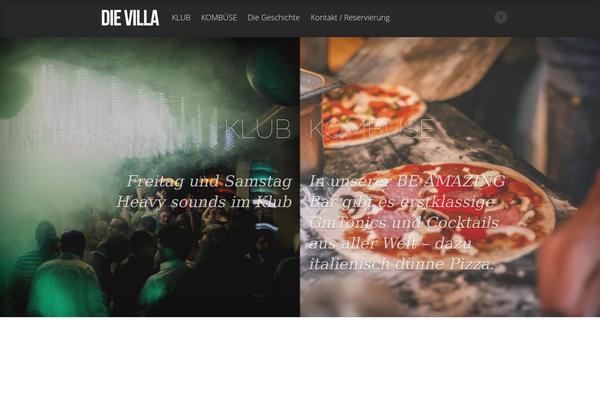 Fable theme site design template sample