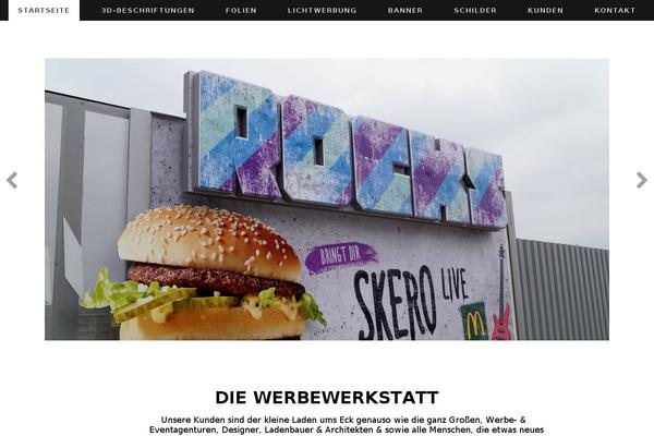Sydney theme site design template sample