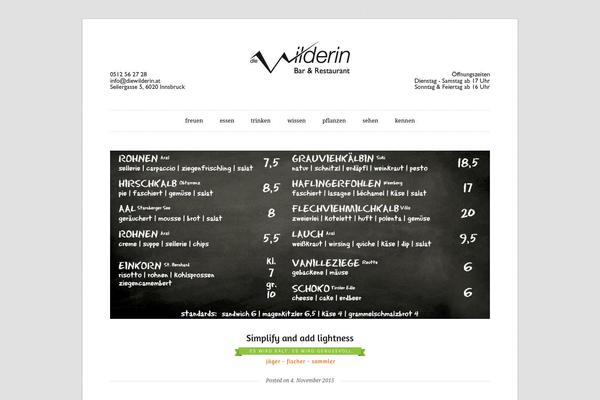 Duet theme site design template sample