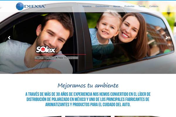 Nano theme site design template sample
