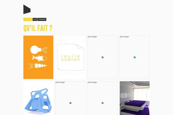 Grid Theme Responsive theme site design template sample