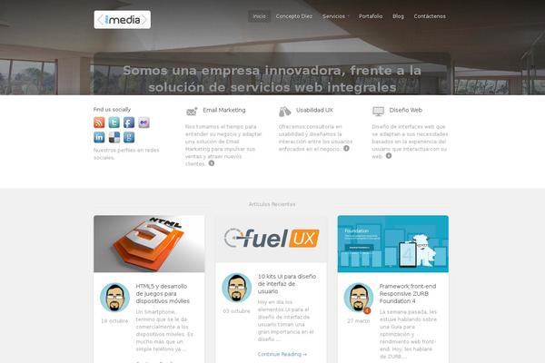 Scrollider theme site design template sample