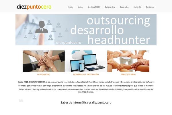 Virtue theme site design template sample