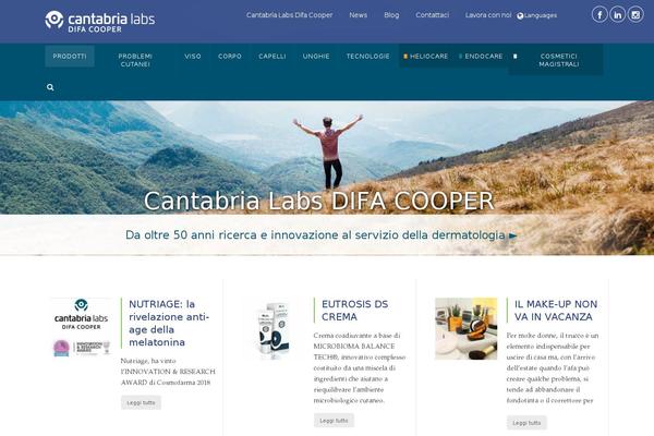 Site using Wordpress-social-stream plugin