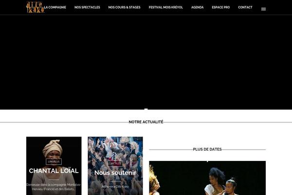 ROSIE theme site design template sample