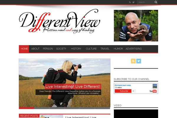 Jarida theme site design template sample