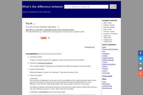 Site using Q2W3 Fixed Widget (Sticky Widget) plugin