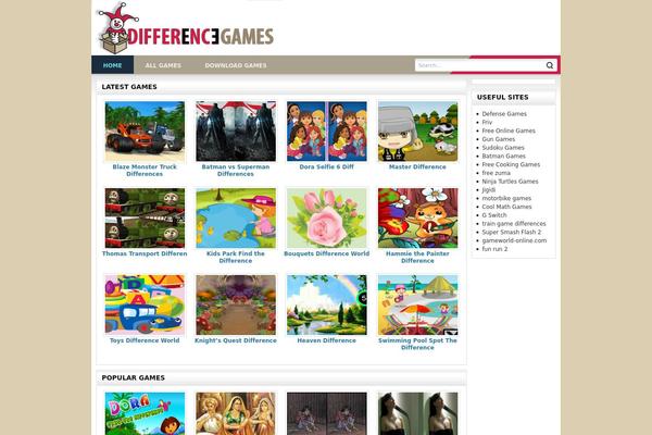difference-games.com site used Games