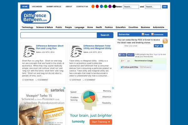 Genesis theme site design template sample