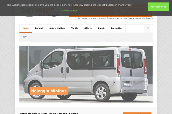 different-autonoleggio.it site used Quickess