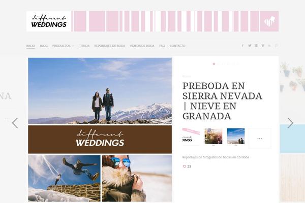 Camera7 theme site design template sample