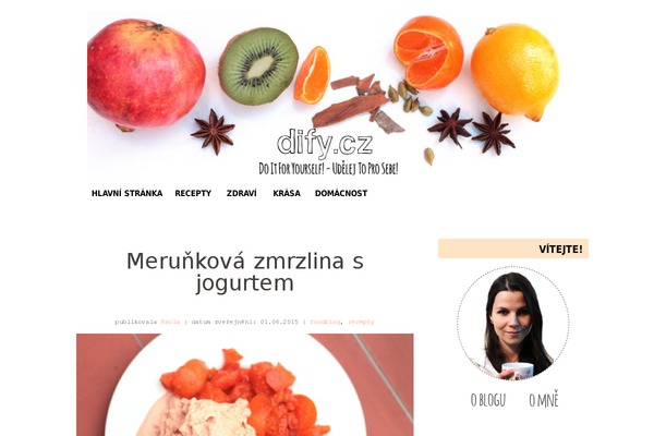 dify.cz site used Sarina