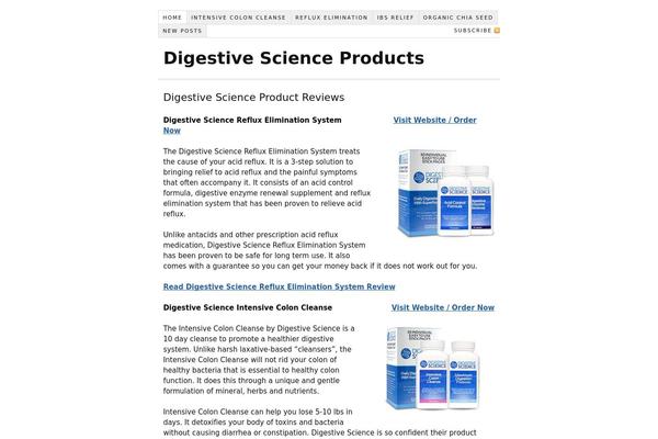 Thesis 1.8 theme site design template sample