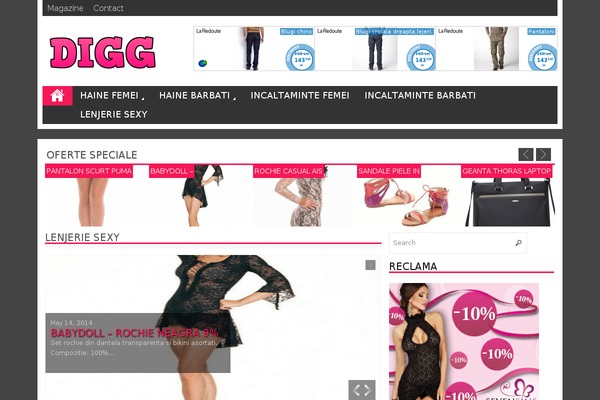 Maxwell theme site design template sample