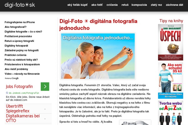 digi-foto.sk site used Sablona-2017