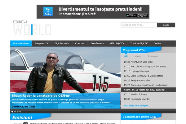 digiworldtv theme websites examples