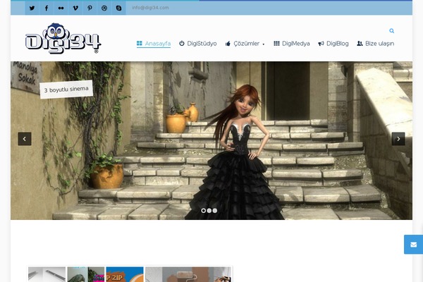 Limitless theme site design template sample