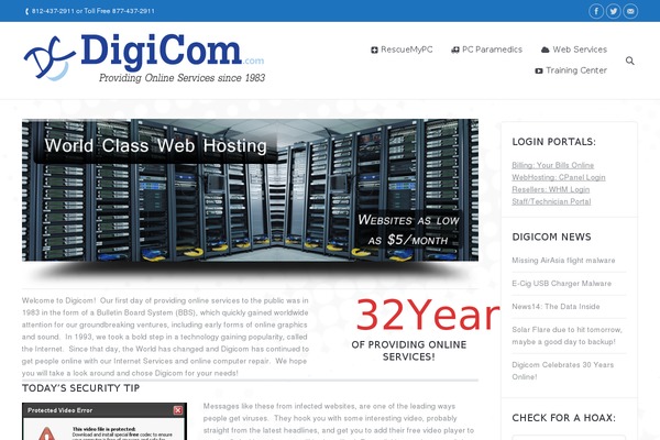 Site using Elementor-whmcs-elements-pro plugin