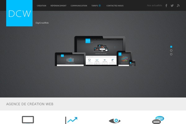 Fizz theme site design template sample
