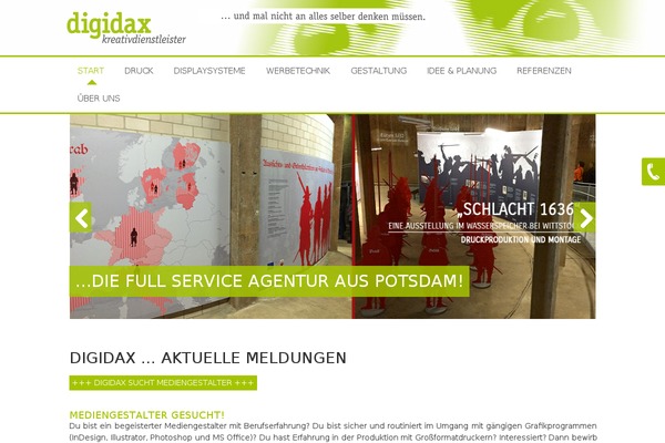 Site using Bootstrap-lnmedia plugin