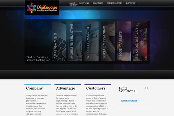 Greatio theme site design template sample