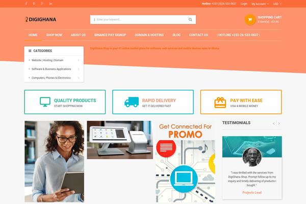 digighana.com site used Sw_matrix