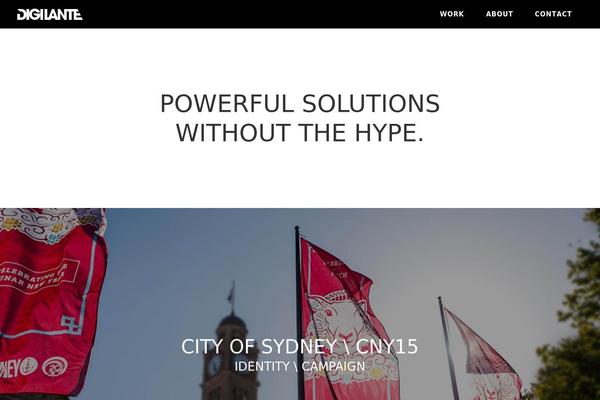 Semplice theme site design template sample