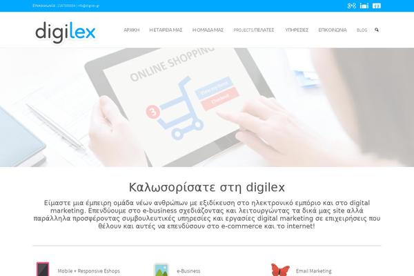 Circleflip theme site design template sample